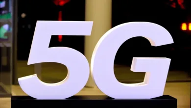 Logo do 5G. — Foto: Reprodução/ ERIC PIERMONT/AFP
