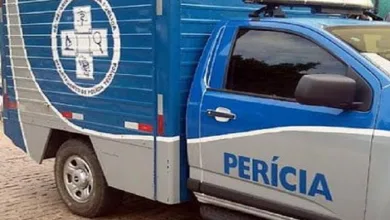 Policiais militares foram enviados e isolaram a área do crime para a realização do trabalho do DPT. Foto: Reprodução