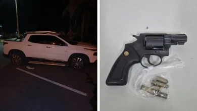Tentativa de roubo acaba em confronto com a PM; um suspeito morreu- Foto: Divulgação/Polícia Militar