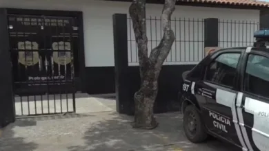Caso foi registrado na Delegacia de Teixeira de Freitas, no extremo sul da Bahia — Foto: Reprodução/TV Santa Cruz
