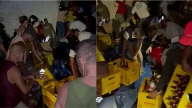 A Polícia Militar informou, em nota, que uma equipe foi enviada ao local para proteger o veículo- Foto: Reprodução/ Redes Sociais