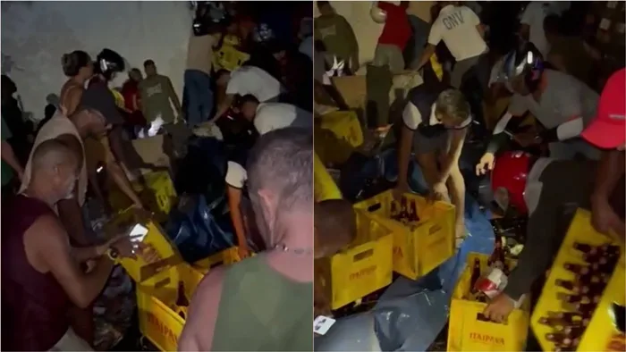 A Polícia Militar informou, em nota, que uma equipe foi enviada ao local para proteger o veículo- Foto: Reprodução/ Redes Sociais