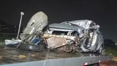 Jovem morreu após batida entre carro e carreta no interior da Bahia- Foto: Reprodução/ PRF