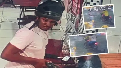 Policial tem arma roubada e é agredido por assaltante - Foto: Reprodução