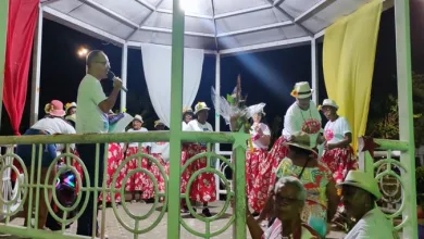 Comunidade de Oliveira dos Campinhos revive tradição com o Terno de Reis Maria Simeana- Foto: Reprodução/ Arquivo pessoal