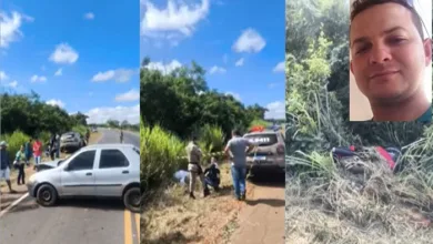 Motociclista de 38 anos morreu após uma batida com um carro- Foto: Reprodução