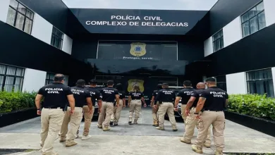 Homem é preso ao tentar registrar ocorrência em Feira de Santana- Foto: Reprodução/ Ascom PC-BA