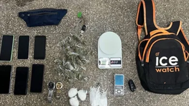 Casal é preso com drogas e carro roubado- Foto: Reprodução/ Ascom PMBA