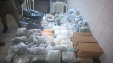Polícia apreende grande quantidade de drogas, munições e granadas durante operação