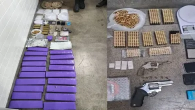 Quatro homens são presos por sequestro e tráfico de drogas na Bahia- Foto: Reprodução/PMBA