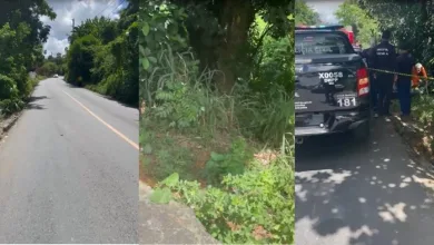 Polícia suspeita de que o corpo teria sido abandonado há quatro dias- Foto: Reprodução