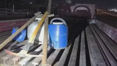 Homem é preso suspeito de furtar 20 toneladas de trilhos de trem na Bahia- Foto: Reprodução/ Polícia Militar da Bahia