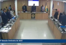 Assista a 3ª Sessão Ordinária da Câmara Municipal de Amélia Rodrigues