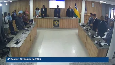 Assista a 4ª Sessão Ordinária da Câmara Municipal de Amélia Rodrigues