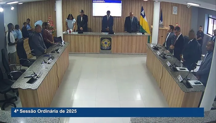 Assista a 4ª Sessão Ordinária da Câmara Municipal de Amélia Rodrigues