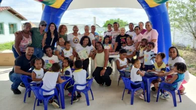 Projeto "A Biblioteca vai à Escola" leva a literatura ao encontro dos alunos, em Amélia Rodrigues