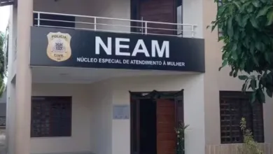 Homem é preso após perseguir ex-namorada em Santo Estêvão — Foto: Divulgação/NEAM-Santo Estêvão